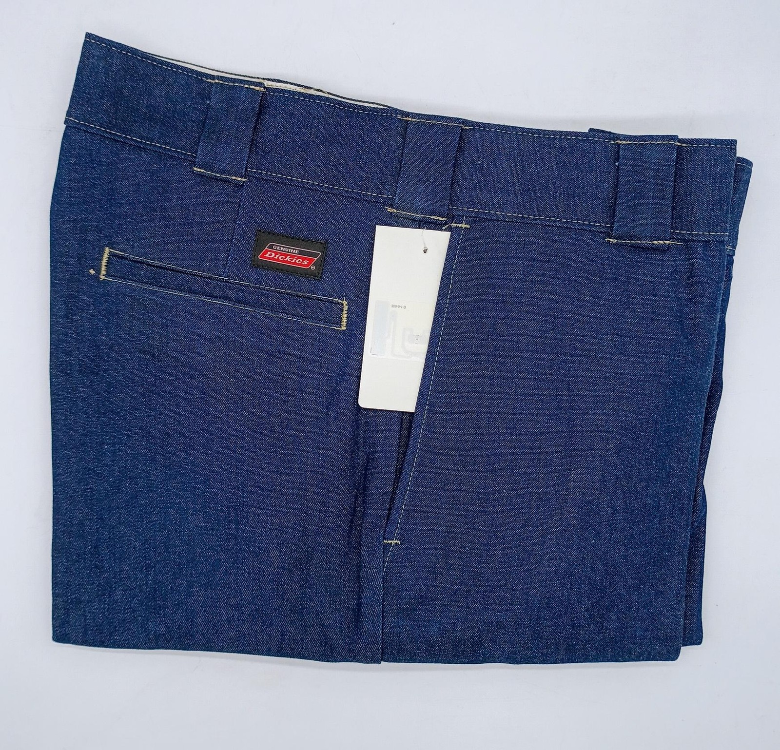 Dickies Men’s Original 874 Blue Denim Work Pants Jeans, 36W x 30L
