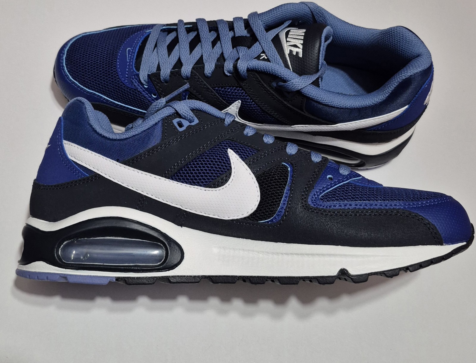 Multisize Nike Men’s Air Max Command 629993 410 Obsidian/Deep Royal Size 9.5