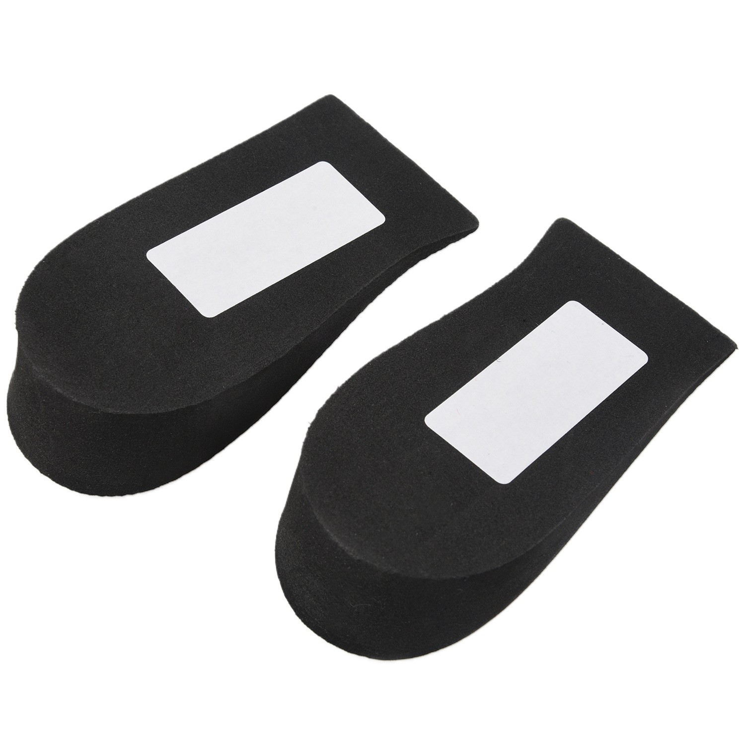 3X(2 Pcs 1.5″ Height Increase Heel Lifts Foam Pads Insoles Black L3T6)8876