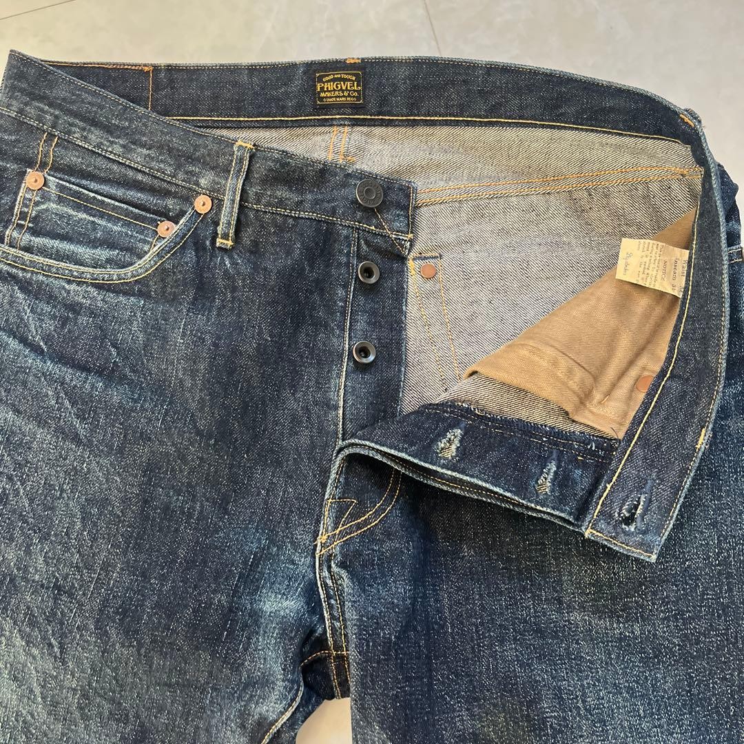 PHIGVEL MAKERS Co. Indigo Denim Jeans Size 34 L Used