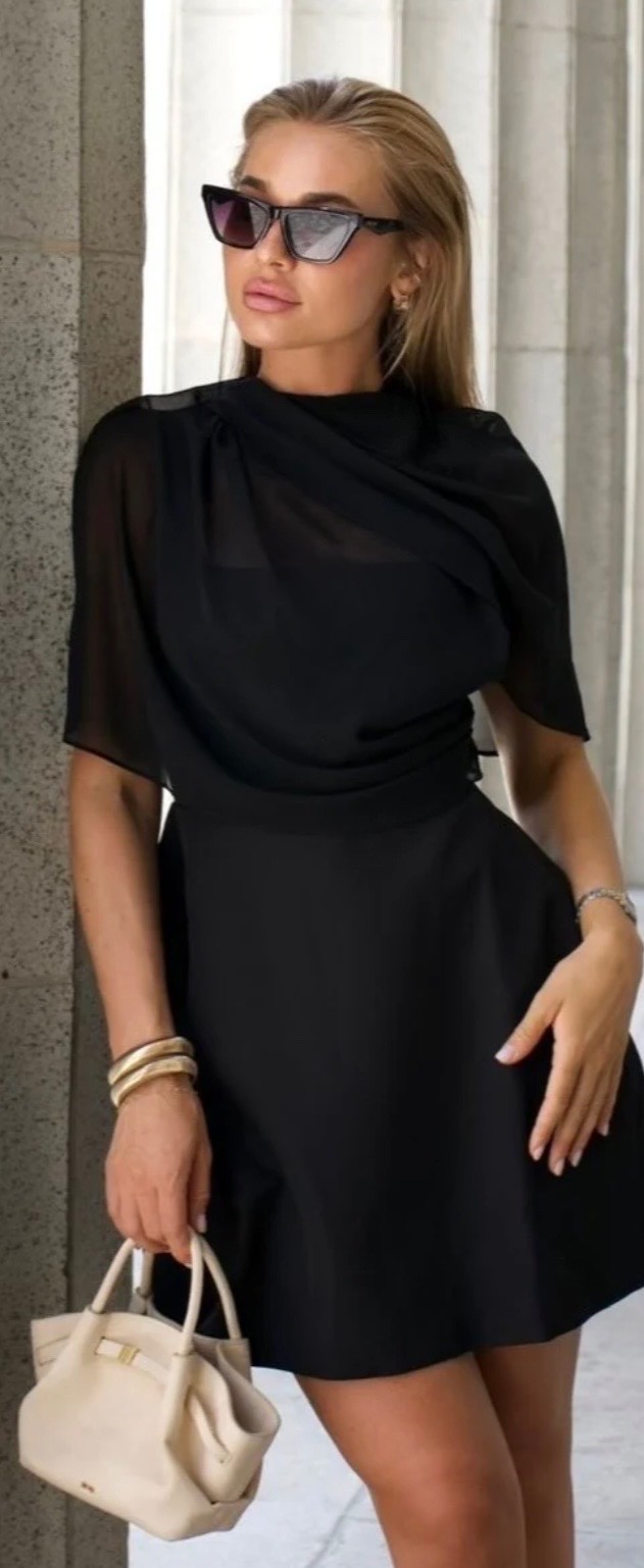 black dress size 18 from Billy j brand new occasion wear true to size