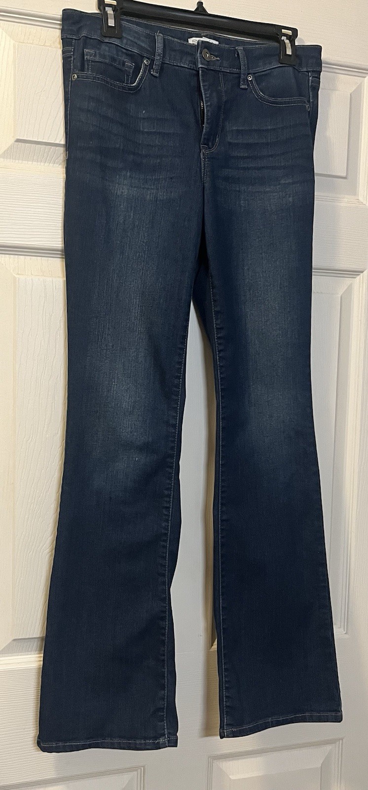 Woman’s Size 6 Sophia Vergara Marisol Highrise Bootcut Blue Jeans 30” Length