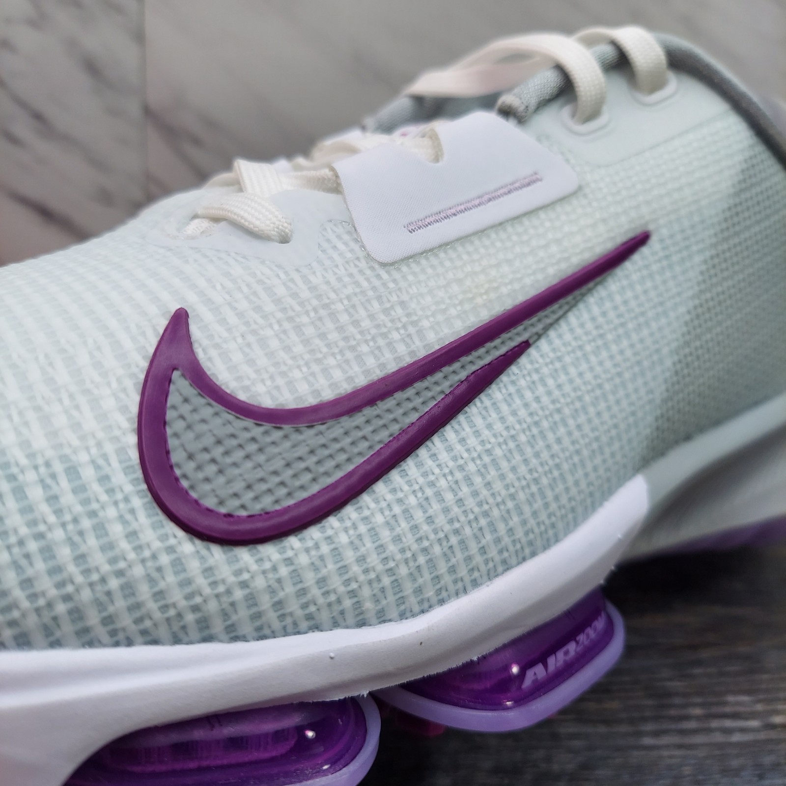 Nike Air Zoom Infinity Tour 2 Next % Golf Shoes Light Grey Purple FD0217 SZ 8.5