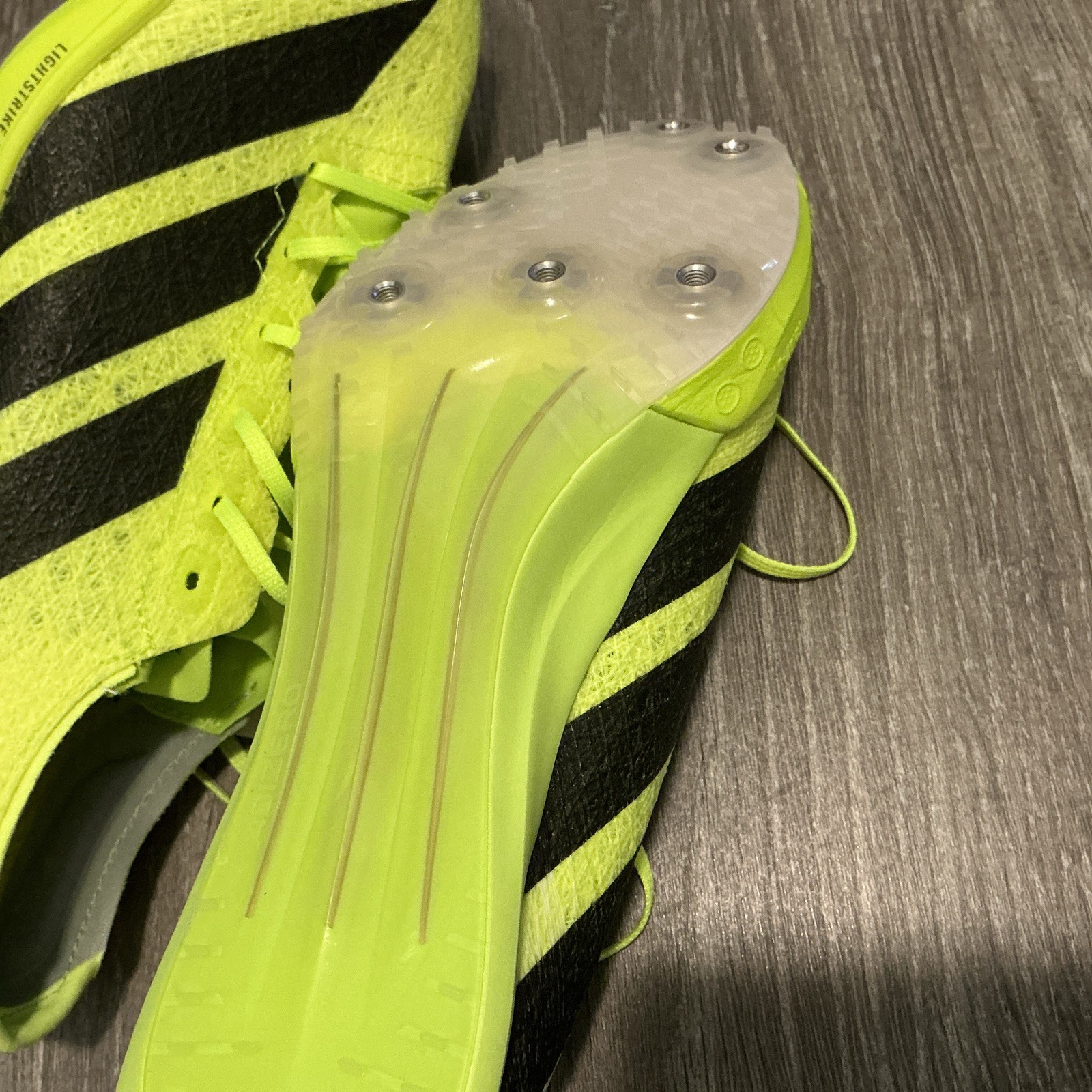 adidas Adizero Prime SP 3 Spikes Lucid Lemon IH5800 Men’s Size: 7.5 Women’s 8.5