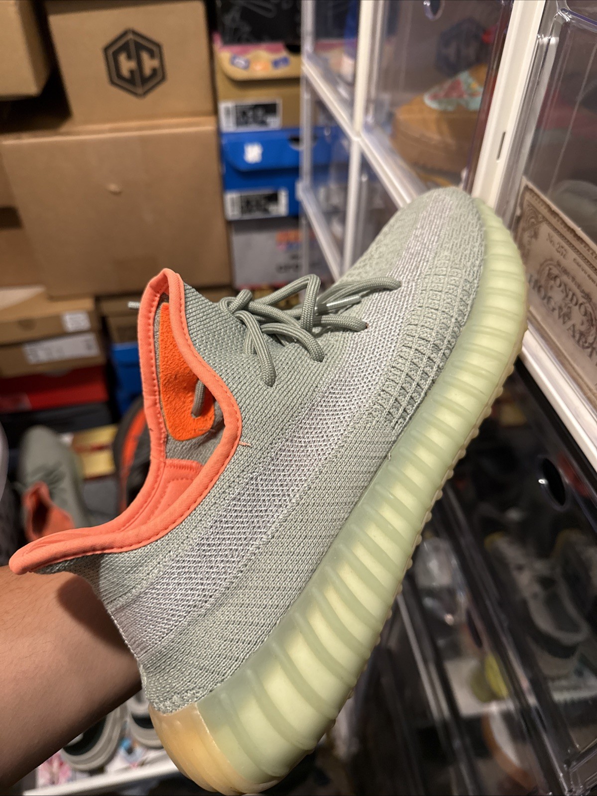 adidas Yeezy Boost 350 V2 Men’s Size 10.5 Desert Sage