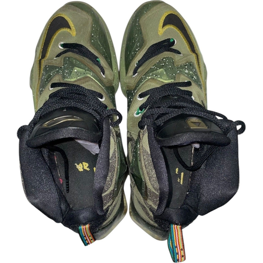 NIKE Lebron James XIII All Star Northern Lights Green Sneakers Size: US 10