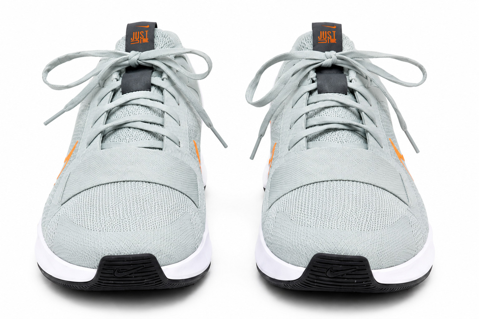 Nike MC Trainer 3 Men’s Training Shoes Size 11 Gray Orange Gym Sneakers Excelle
