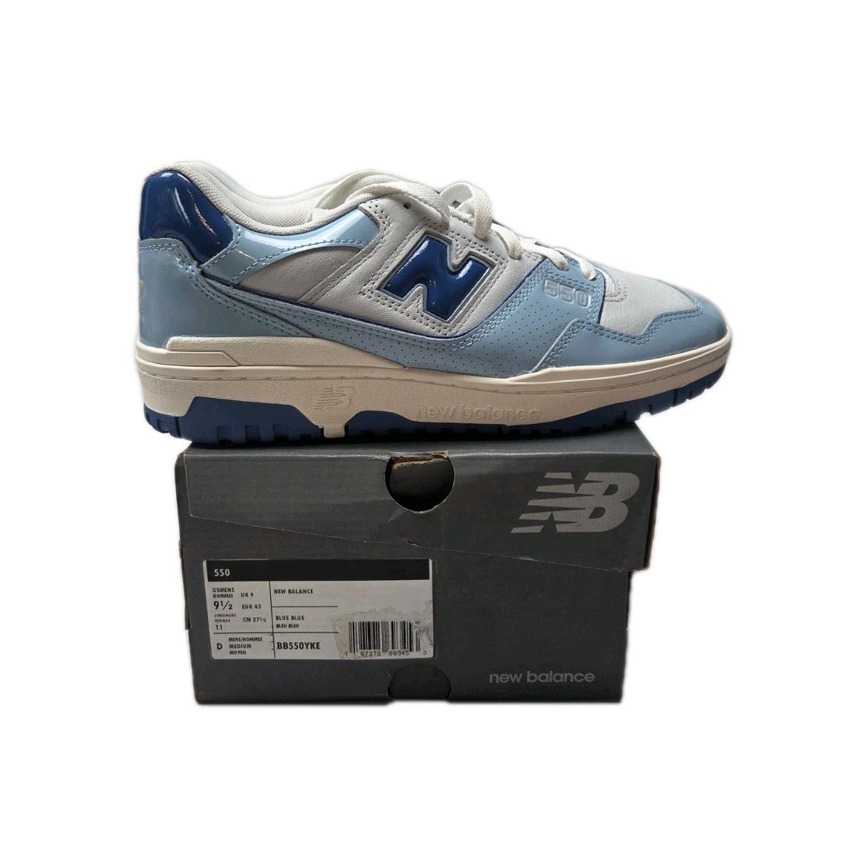 New Balance 550 Leather Sneaker Men’s 9.5