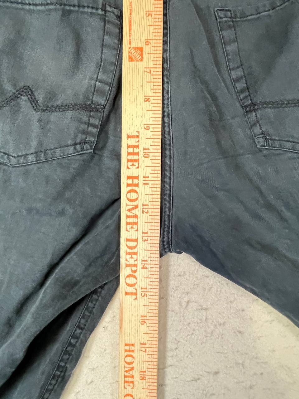 Alberto Pants Mens 33-34 Modern Fit Broken Twill Stretch Black See Pockets