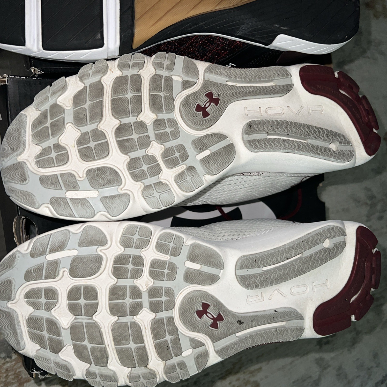 Under Armour UA Spawn 5 South Carolina Gamecocks Shoes both pairs in excellent
