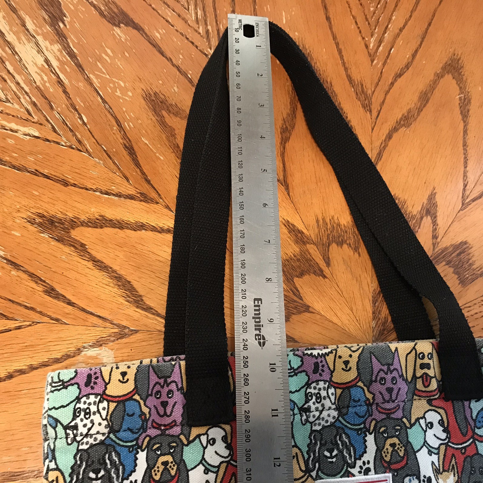 Bobs From Skechers Canvas Tote Bag Dog-Face Print featuring multiple dog breeds