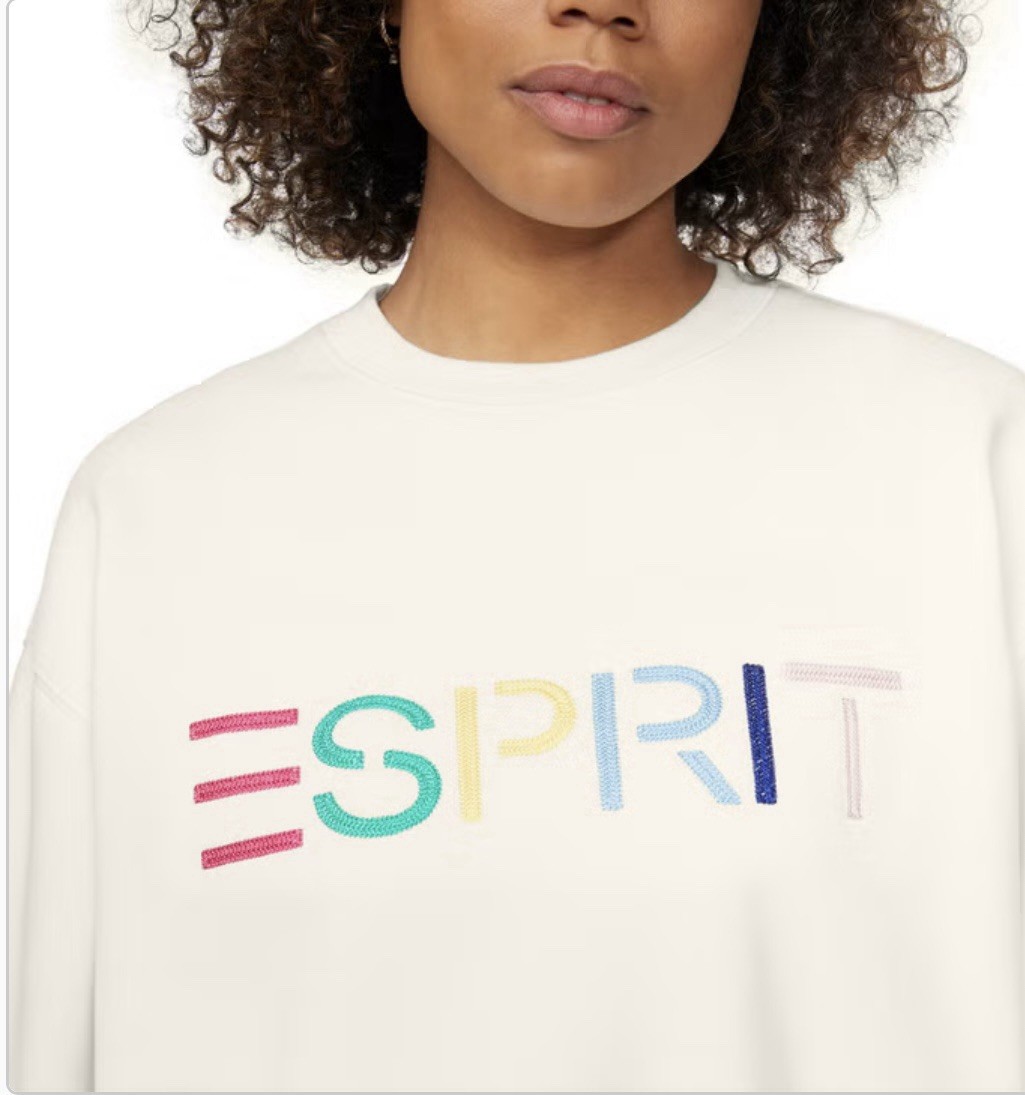 Esprit NWT Women’s Logo 80’s Crewneck Viral *XL