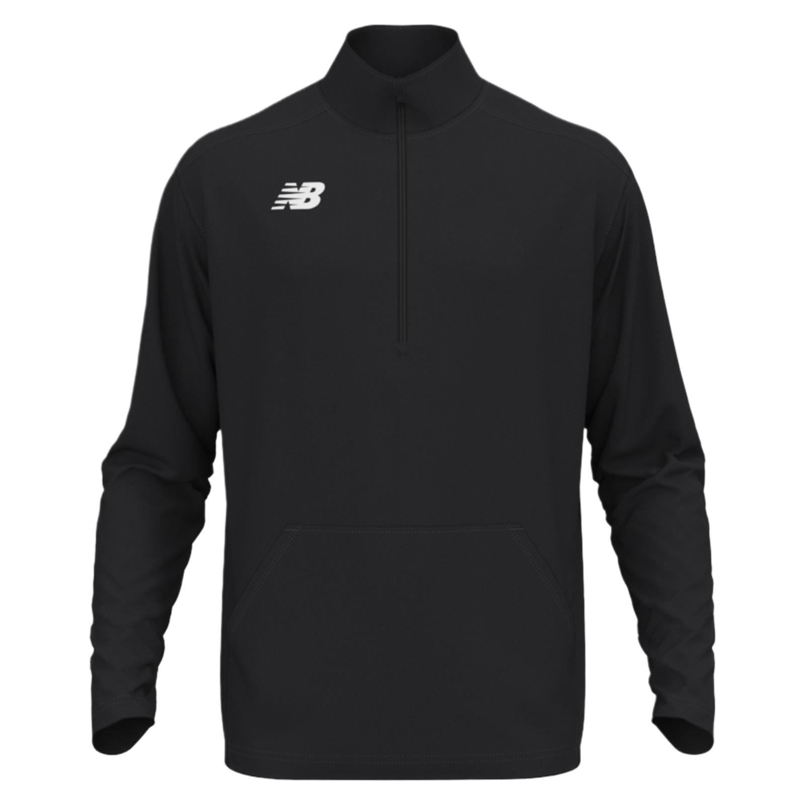 New Balance Midfield Half Zip Men’s (TMMT754TBK) (TEAM BLACK)