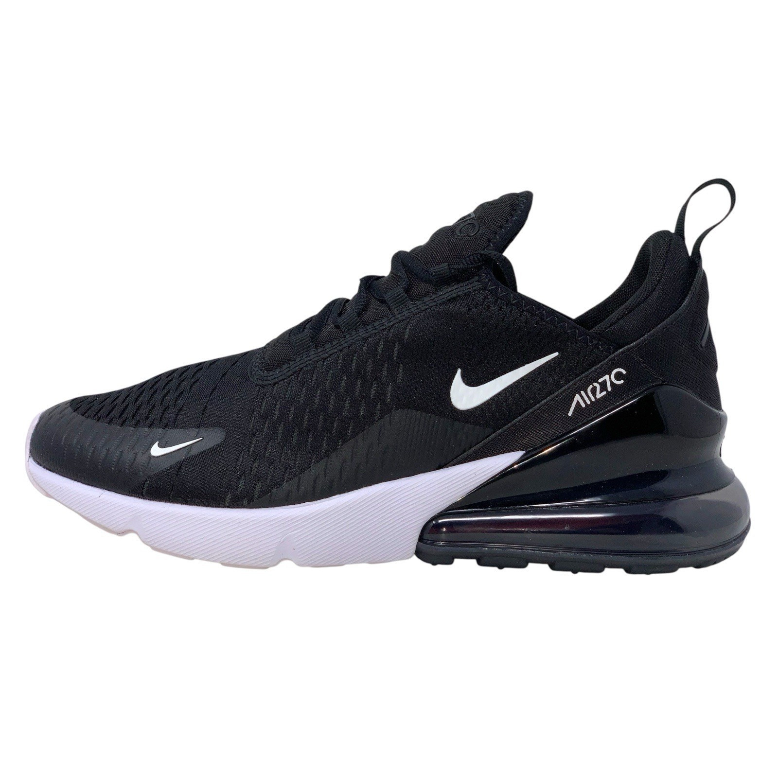 Nike Air Max 270 Panda Black Sneakers, Size 10.5 BNIB AH8050-002