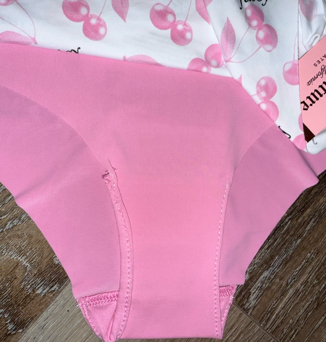 Juicy Couture ~ 3-Pair Women’s Bikini Underwear Nylon Blend Laser Cut ~ XL