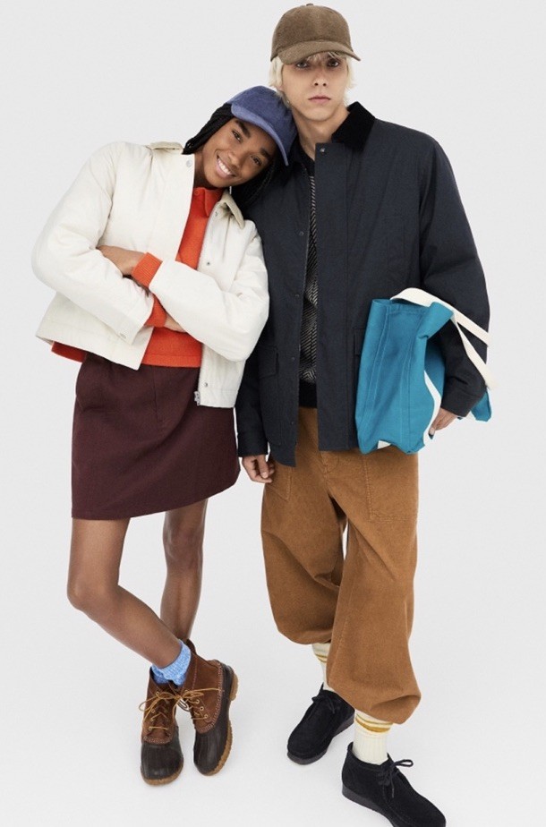 Uniqlo x JW Anderson Pufftech Utility Jacket Navy Puff Tech Size L