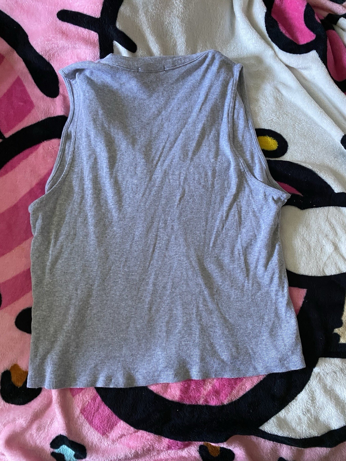 Ambiance light grey sleeveless tank top