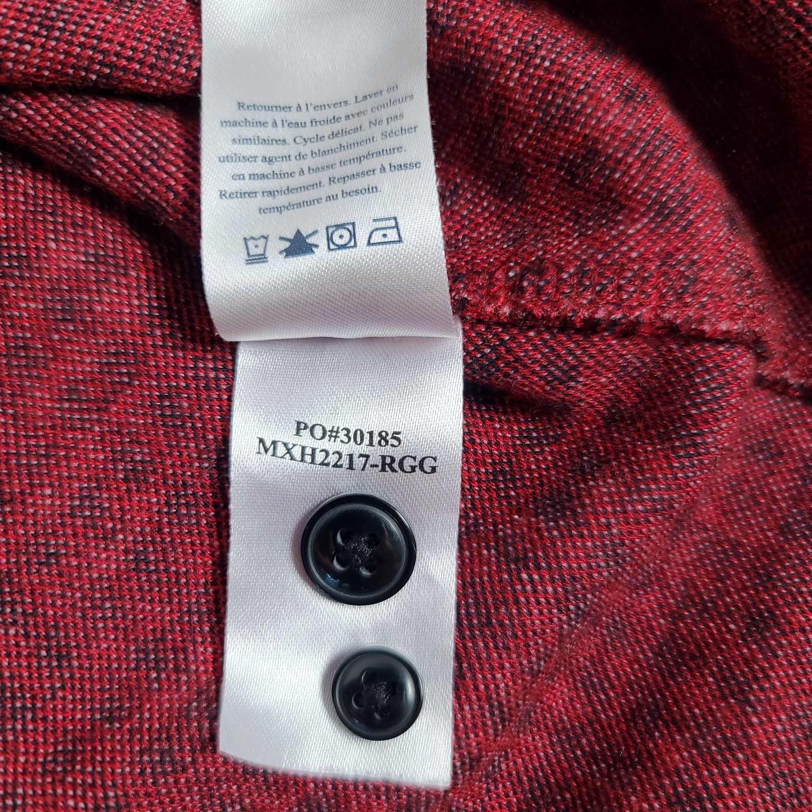 Faherty Movement Flannel Shirt Mens XL Red Plaid Workwear Stretch Button Cotton
