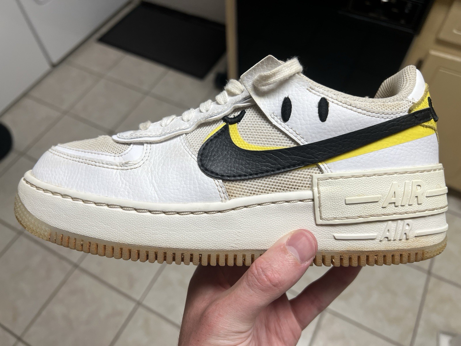 Size 9 Women’s- Nike Air Force 1 Shadow Go The Extra Smile Used Good