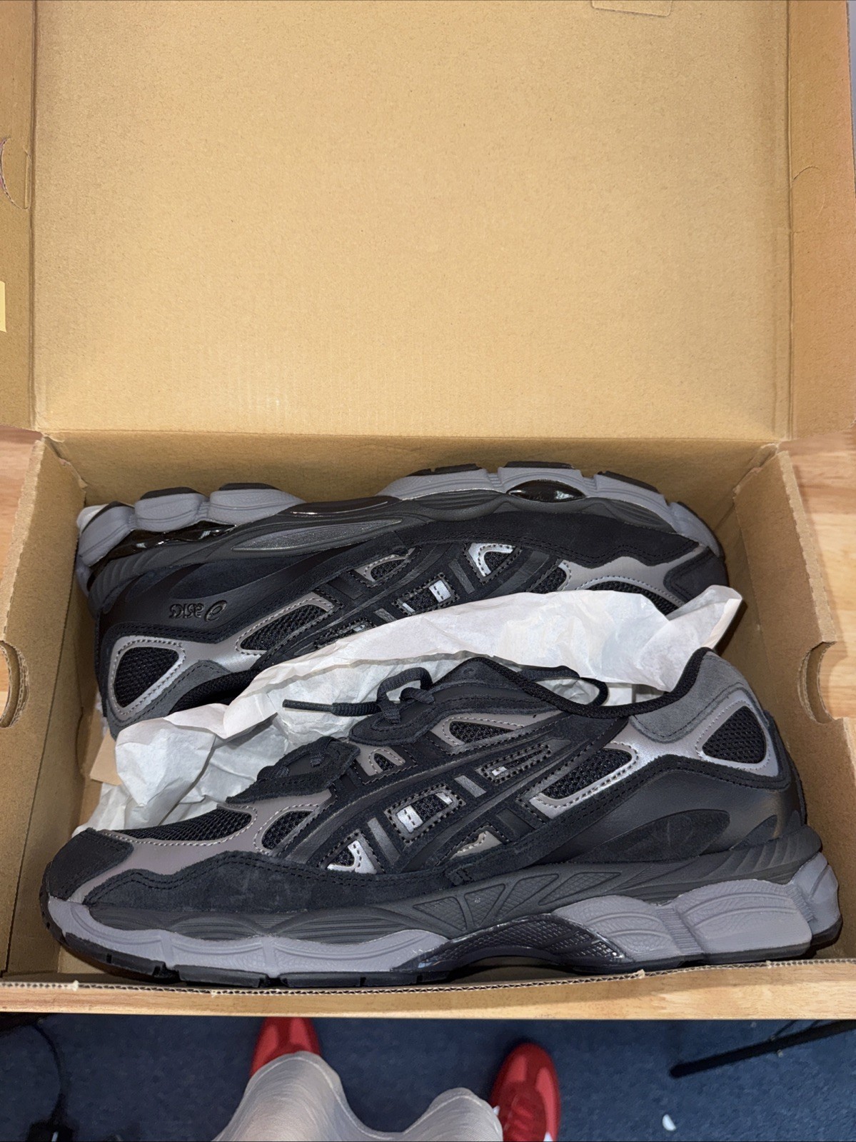 ASICS Gel NYC Graphite Grey Black Men’s Perfect Daily Trendy Casual Fashion