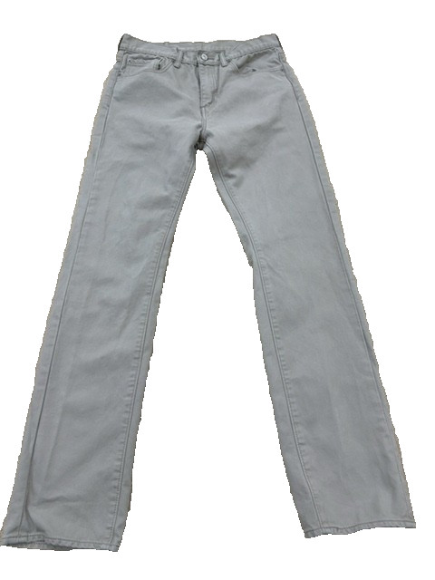 Levi’s Men’s Jeans Grey Slim 513 W32xL34 100% Cotton