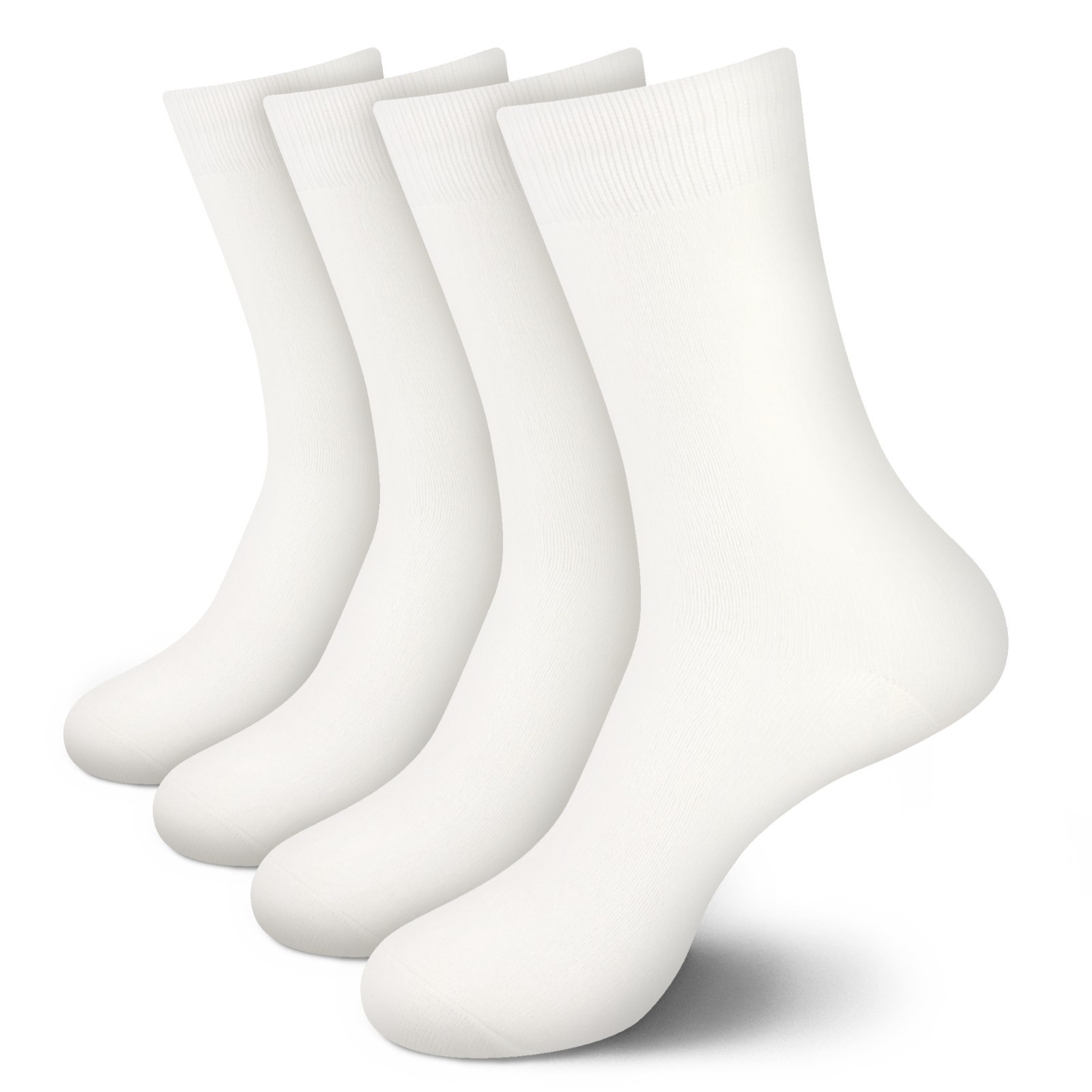 BambooMN Unisex Rayon from Bamboo Thin Classic Dress & Everyday Crew Socks