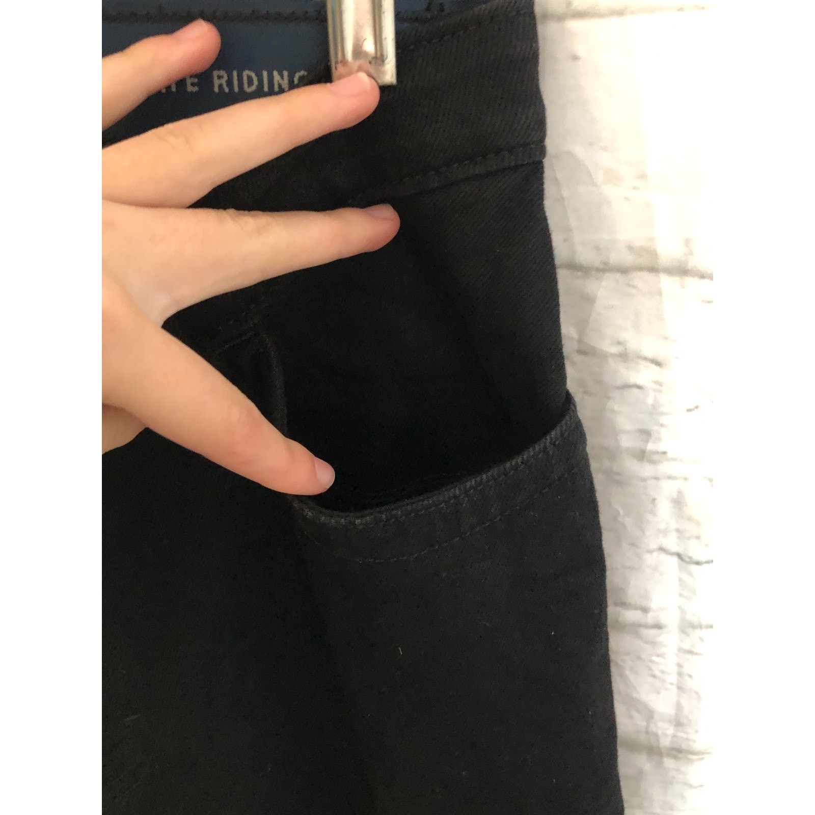 Wrangler Willow Ultimate Riding Jeans 30/9×36 Black Denim