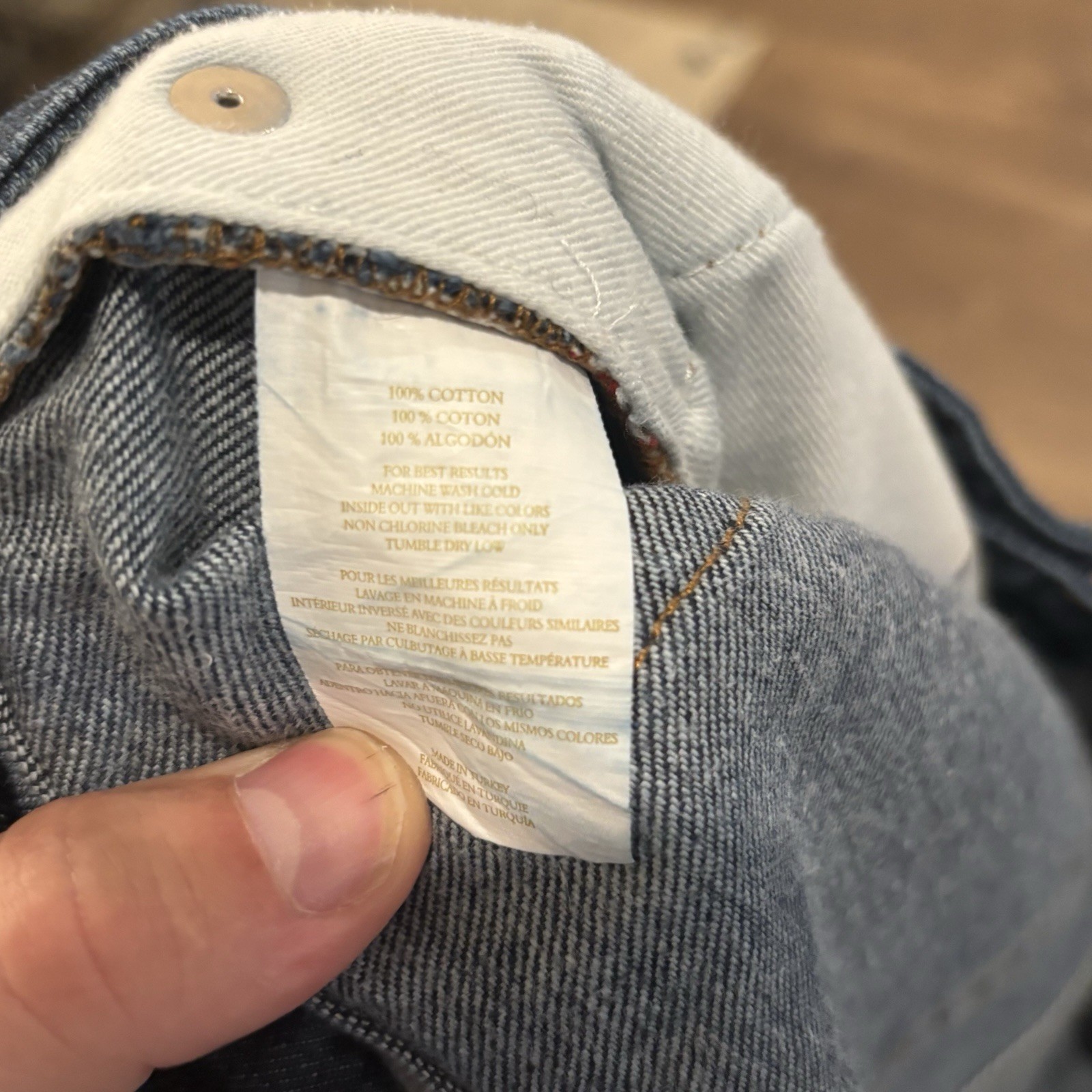 Peter Millar Jeans Men 36×32 Blue Pilot Mill Classic Fit Stretch Denim H2
