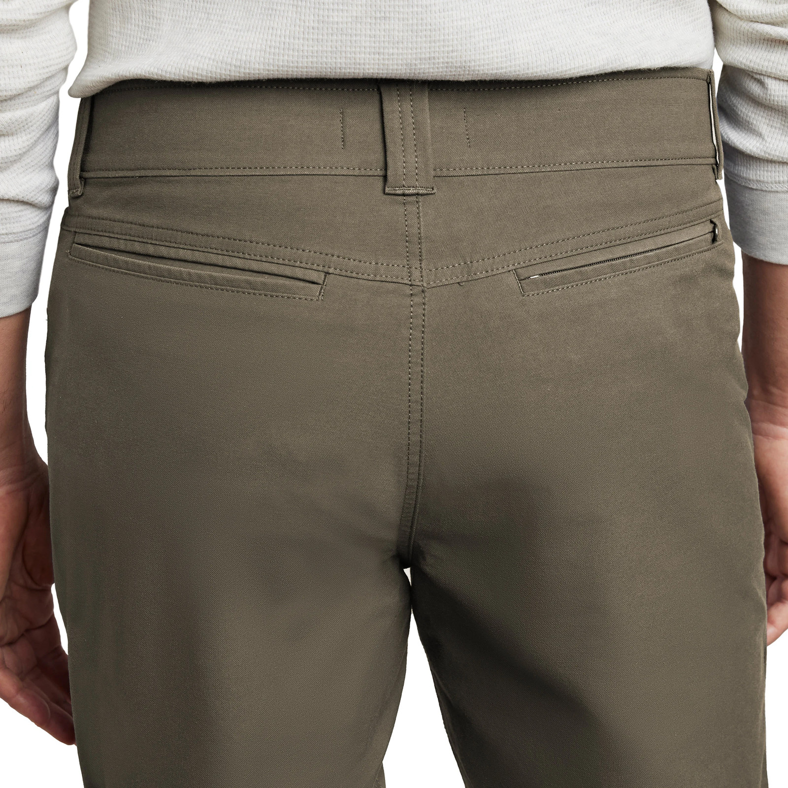 Kirkland Signature Men’s Stretch Tech Pant Straight Fit 4-Way Stretch Flat Front