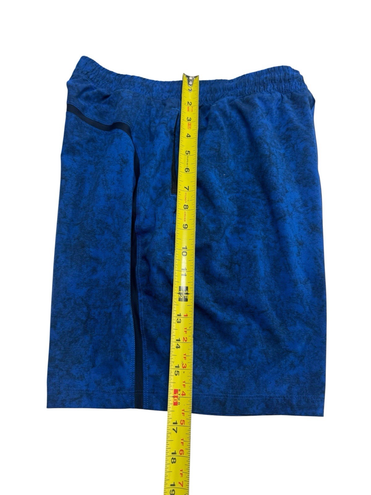 Lululemon Pace Breaker 7” Shorts Blue Gravel Dust Linerless Men’s Size Small