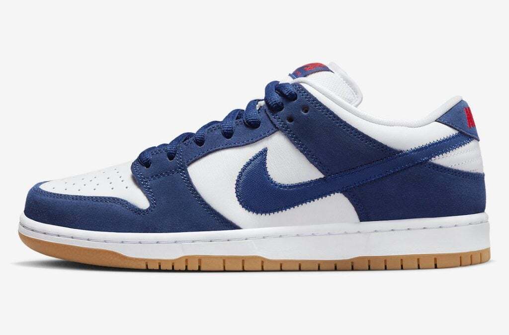 Nike SB Dunk Low Los Angeles Dodgers / Deep Royal Blue DO9395-400 Men’s US4-14