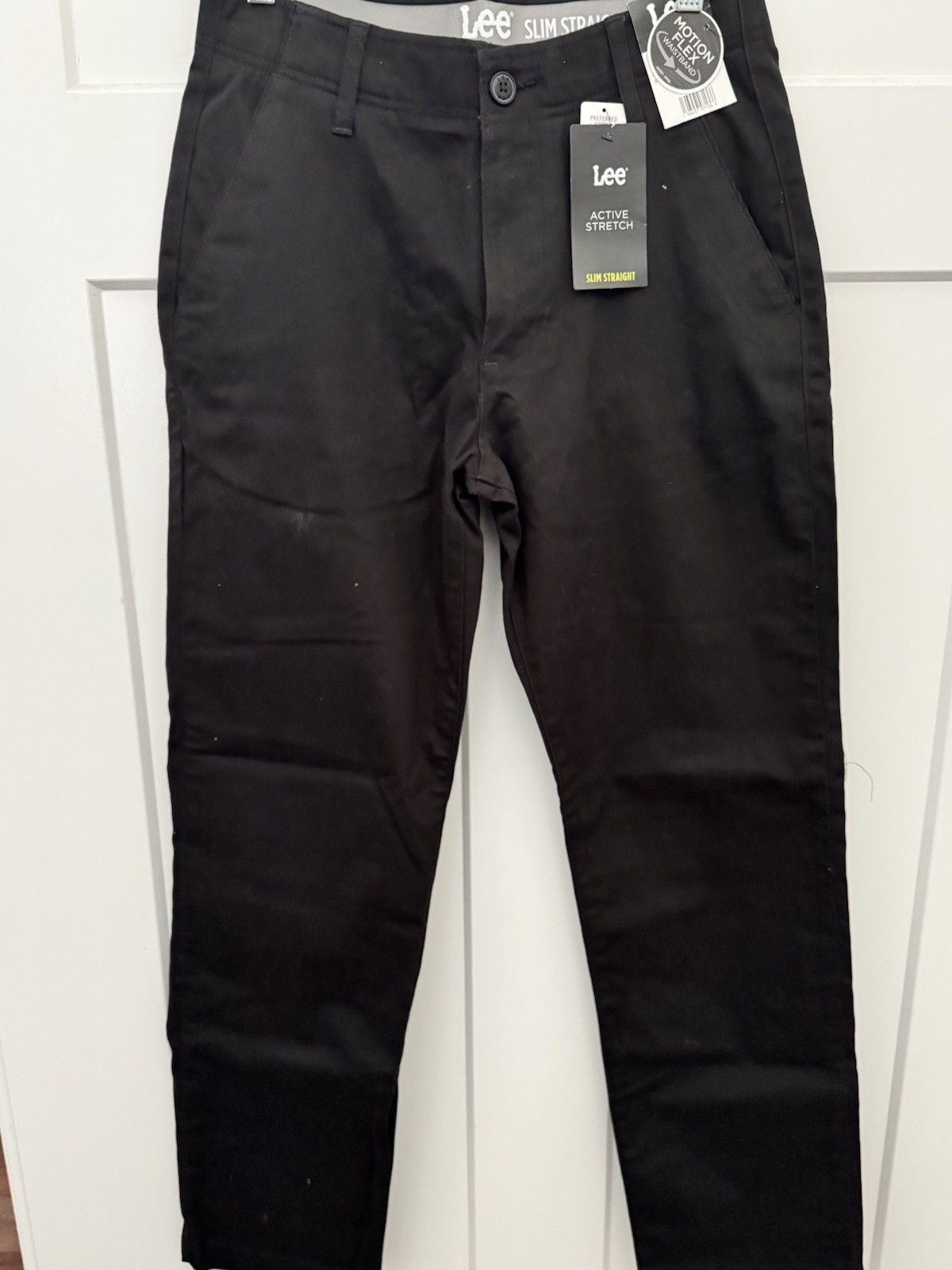 LEE Slim Straight Black Size 29x30Cotton/Elastane Active Stretch Slim Seat/Thigh