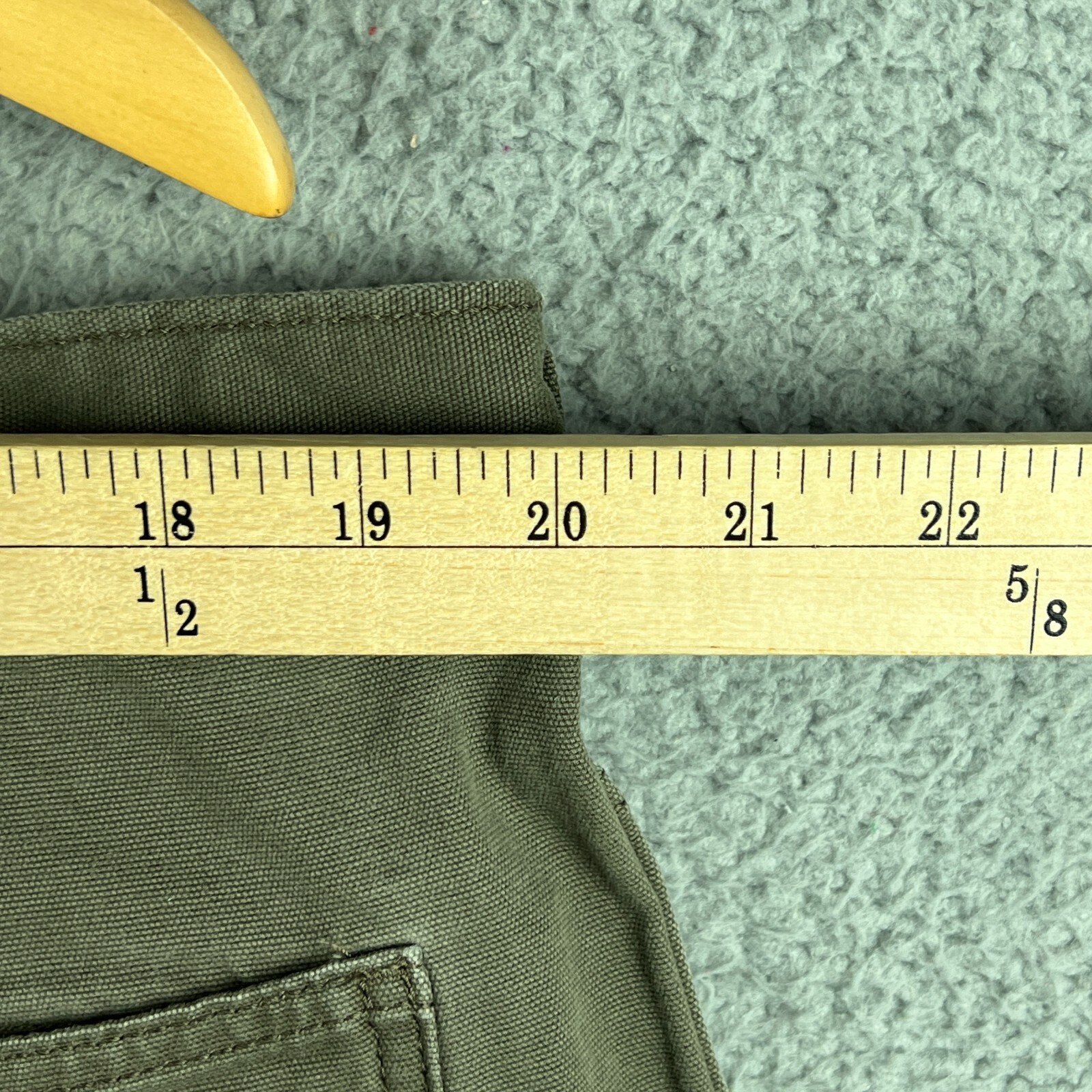 Carhartt Pants Mens 40×30 Green Relaxed Fit Double Knee Work Pants 102802-217