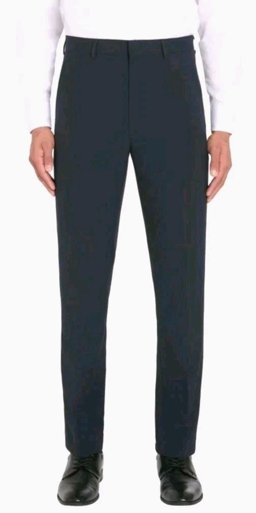 CALVIN KLEIN SLIM FIT FLAT FRONT MEN’S DRESS PANTS