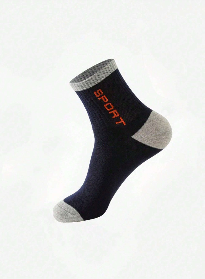 Men’s Mid-Calf Socks, Suitable For Daily Wear