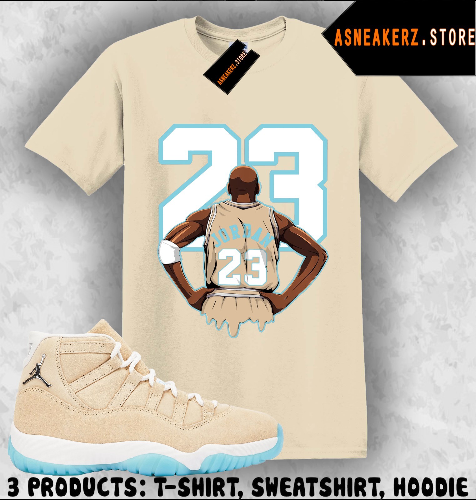 Shirt To Match AJ 11 H-Town Houston 2025 Sneaker Matching Tee MJ Back 23 T-Shirt