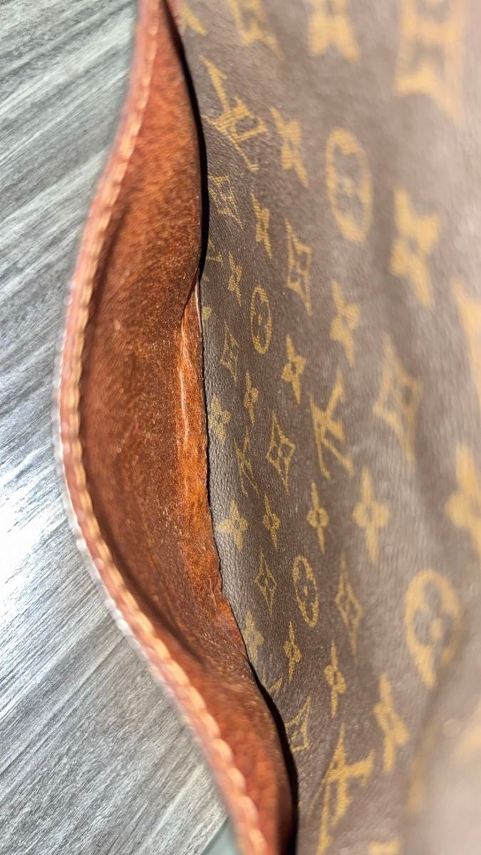 LOUIS VUITTON Bag: Petit Marceau M40264 Brown W19H25D9cm;