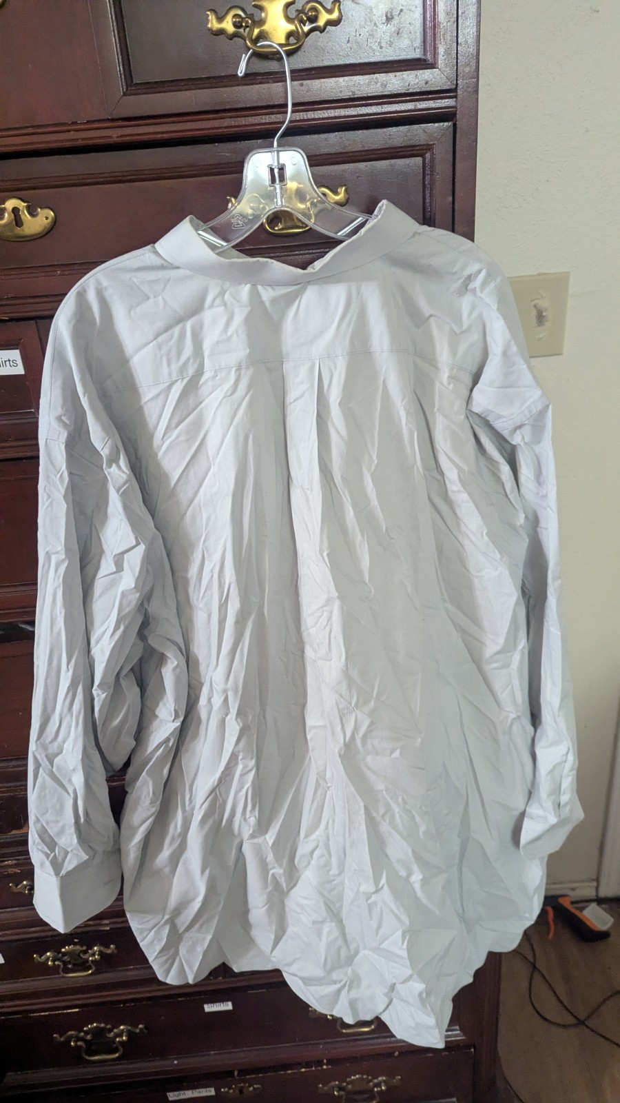 Large Lot MENS BUTTON DOWN DRESS SHIRTS 4XL 20×34/35/36/37/38/39 22×35 SOLID