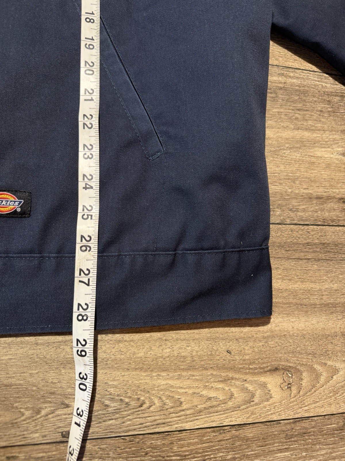 Dickies Men’s TJ15 Insulated Canvas Lined Eisenhower Navy Blue Work Jacket Sz XL
