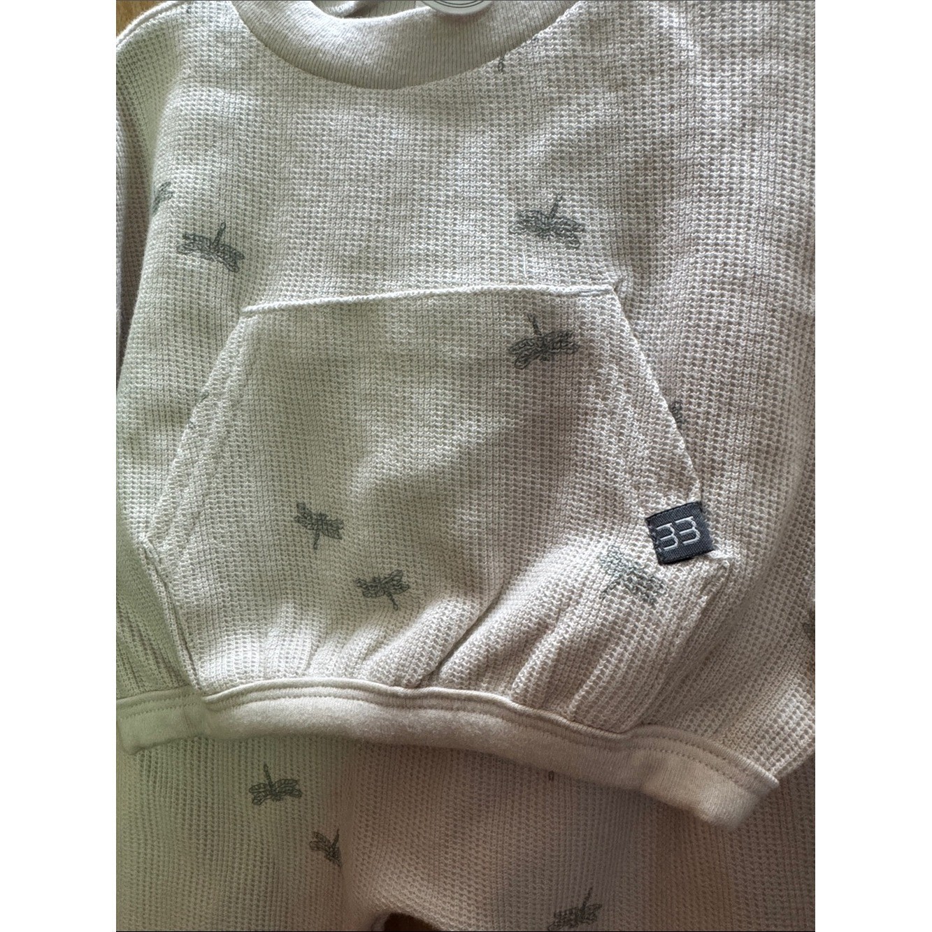 Gerber Baby Matching Sets in Light Blue and Cream