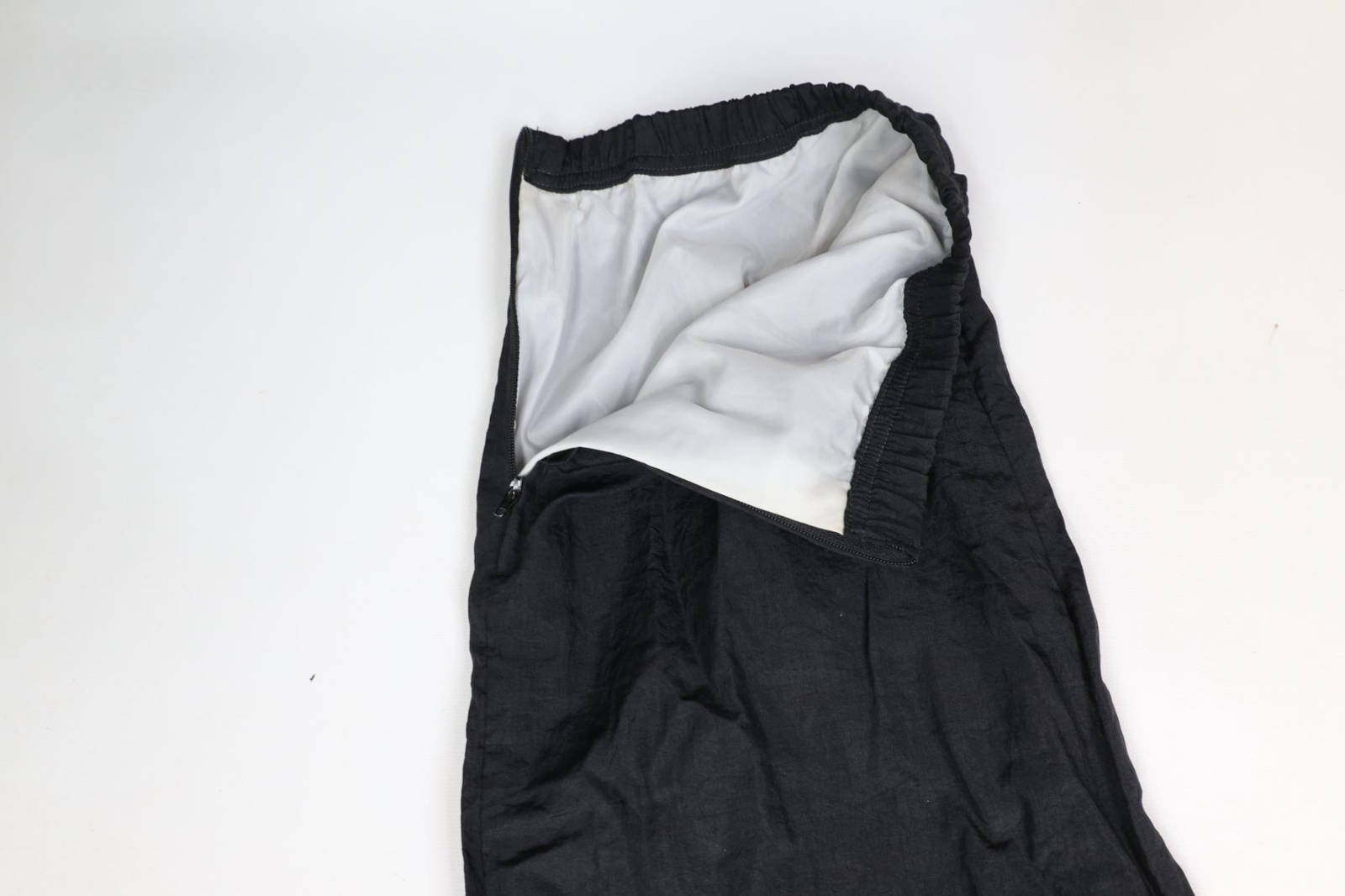 Vtg 90s Le Coq Sportif Mens Medium Spell Out Soccer Lined Joggers Pants Black