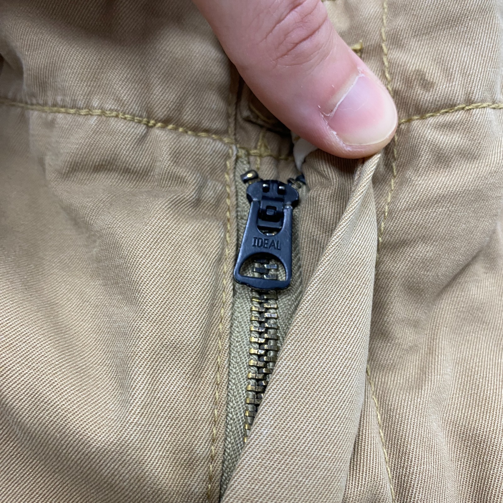 Vintage Polo Ralph Lauren Officer Trousers Chino Pants Beige Khaki W34 L34