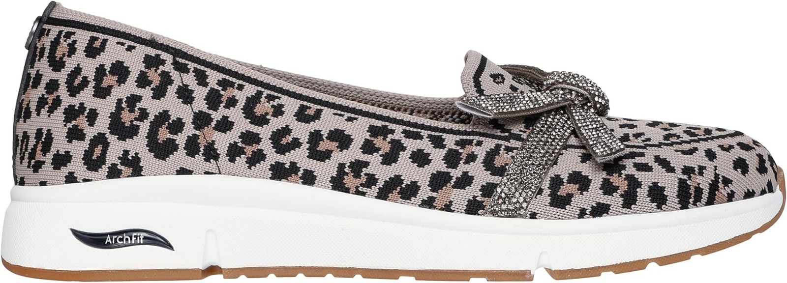Skechers Women’s Martha Stewart Arch Fit – Living – Leopard – 5.5 B – Medium