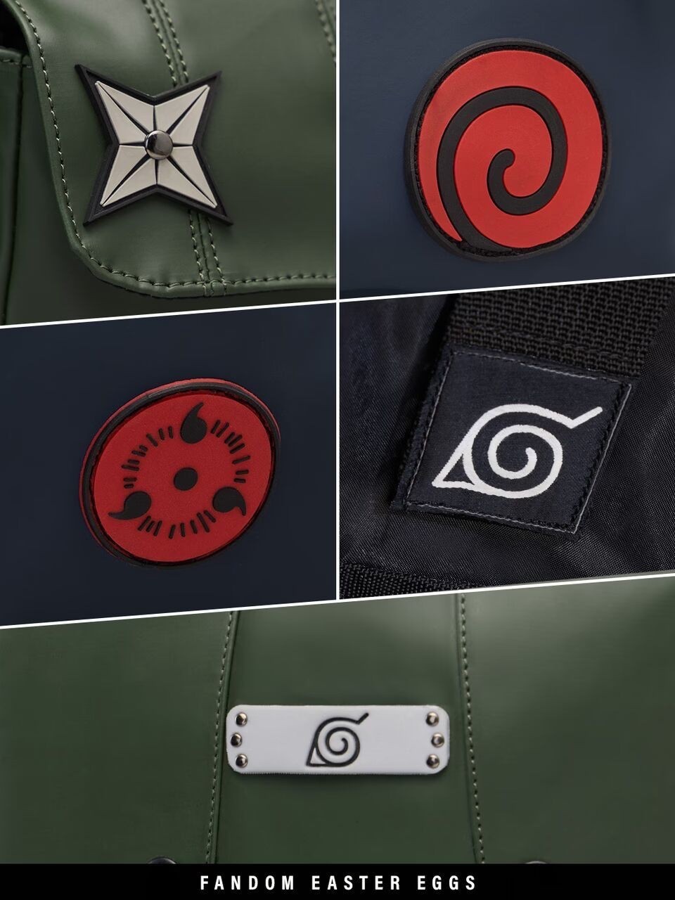 Naruto Kakashi Hatake Tactical Utility Backpack Official Licensed 2026