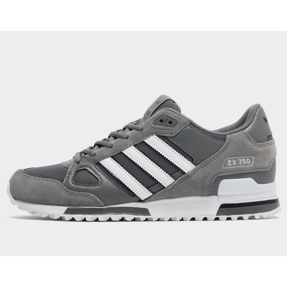 Adidas Original ZX 750 Men’s Sneaker Training Shoe Gray Athletic Trainers #409