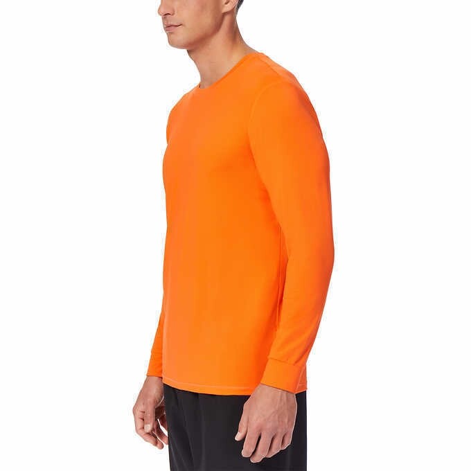 32 DEGREES Cool Men’s UPF 40 Air Mesh LS Crew neck Shirts XXL