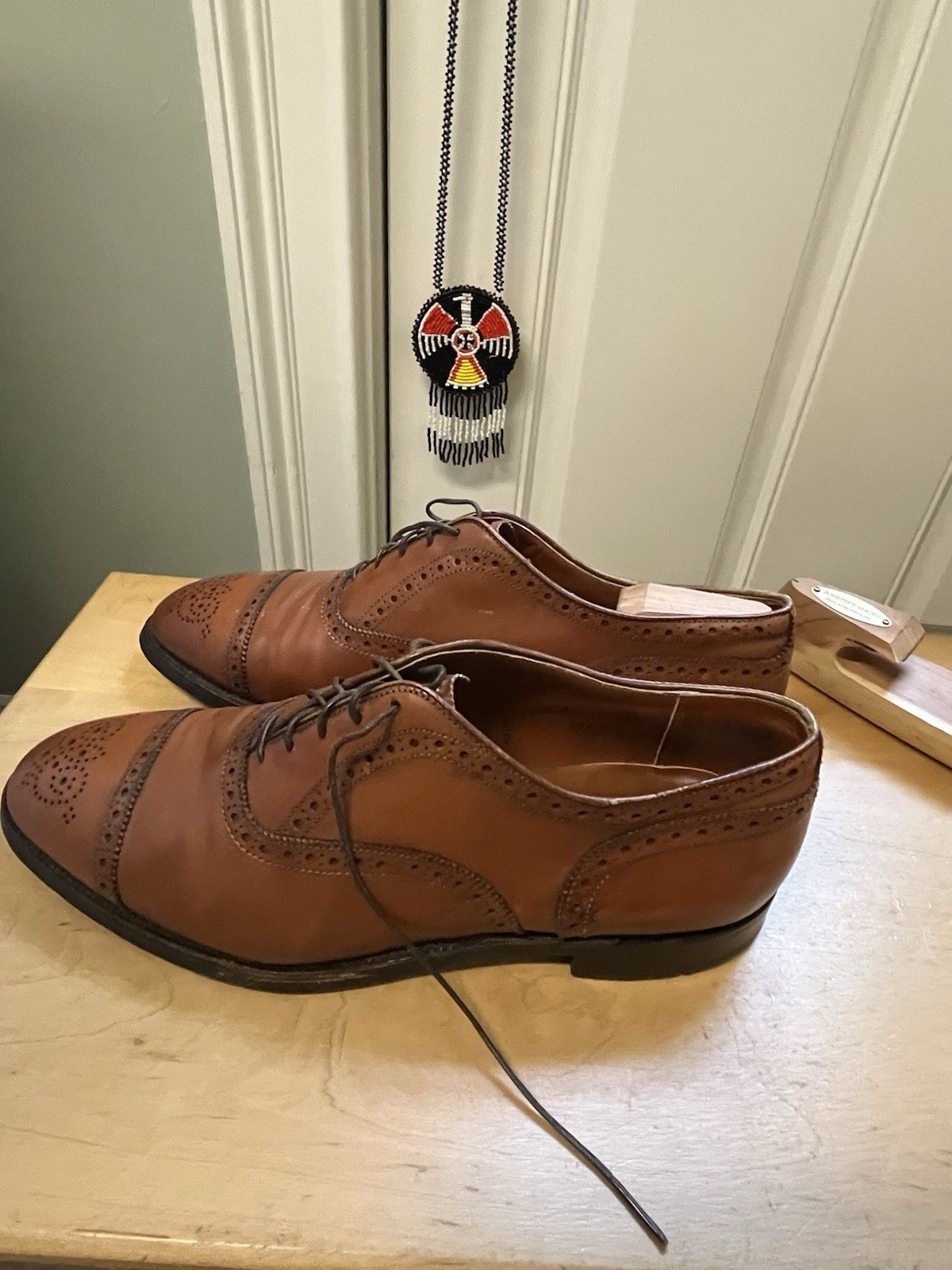 ALDEN BROGUES SIZE 12 SEE PICTURES