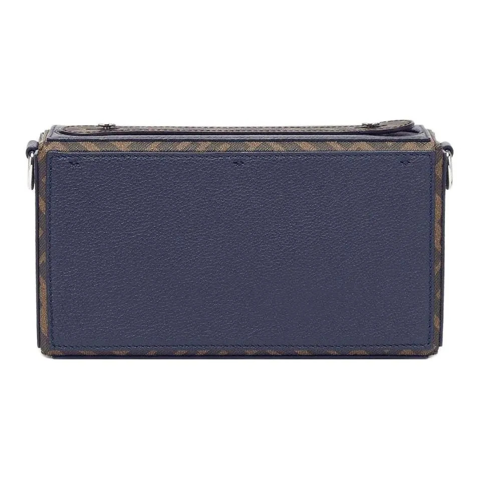 FENDI Baguette Soft Trunk FF Magnetic Buckle Crossbody Tote Men’s 8.4×2.5×5.1 in