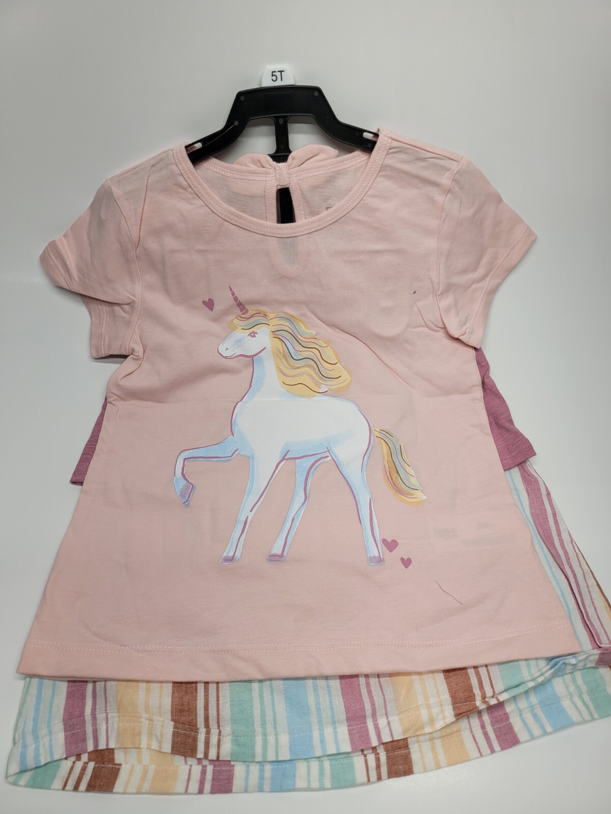 Carter’s Kids’ 3-piece Playwear Set, Unicorn Girls Toddler