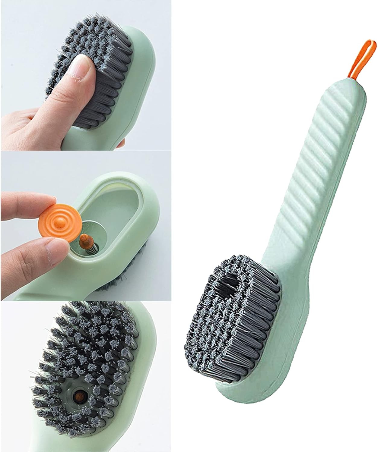 Multifunction Soft Bristled Liquid Brush For Shoe & Clothes Cleaning Brush Lot